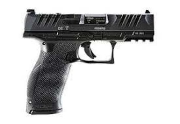 Walther PDP Compact 9mm, 5" Barrel, Optics Ready, Black, 15rd