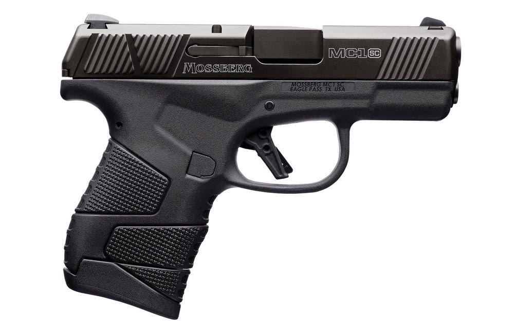 Mossberg 89001 MC1 Sub-Compact 9mm Luger 3.40" 6+1 & 7+1 Black Black Stainless Steel Black Polymer