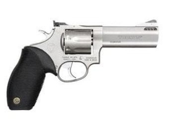 Taurus 2-627049 Tracker 627 357 Mag 7rd 4" Matte Stainless Steel Black Ribber Grip