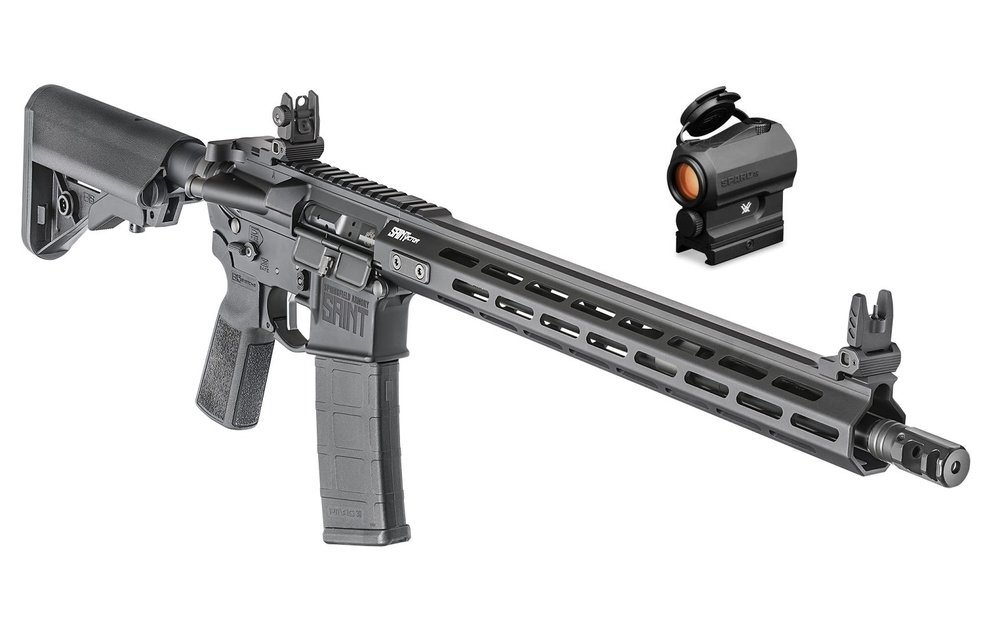 Springfield Armory Saint Victor 5.56 AR-15 w/B5 Stock & Vortex SPARC AR Red Dot
