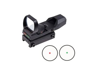 TRUGLO 24x34mm Dual Color Open Red Dot Sight Red ...