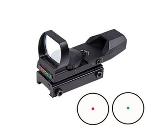 TRUGLO 24x34mm Dual Color Open Red Dot Sight Red ...
