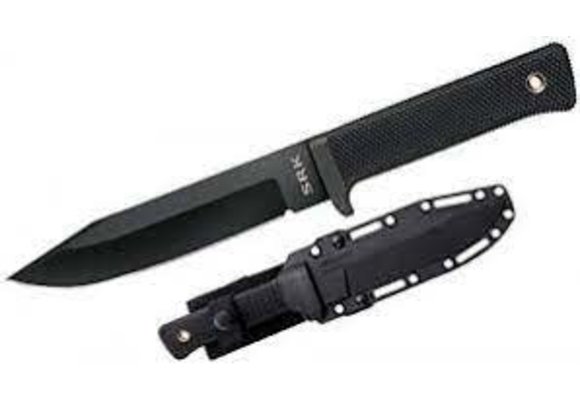 Cold Steel 49LCK SRK - 6.0" Black Tuff-Exâ„¢ Finish SK-5 ...