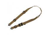 Magpul MAG939-COY MS1 QDM Sling 1.25" W Adjustable Two-Point Coyote Nylon Webbing for Rifle