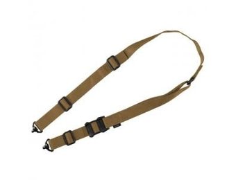 Magpul MAG939-COY MS1 QDM Sling 1.25" W Adjustable Two-Point Coyote Nylon Webbing for Rifle