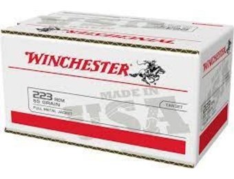 USA 223 Rem 55 Gr Full Metal Jacket (FMJ) 200 Bx/