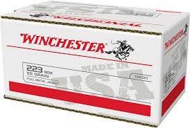 USA 223 Rem 55 Gr Full Metal Jacket (FMJ) 200 Bx/