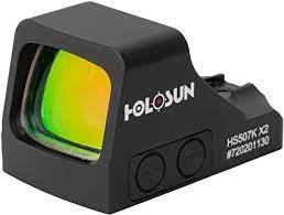 HOLOSUN - HS507K-X2 Classic Multi Reticle Red Dot Sight (Black)
