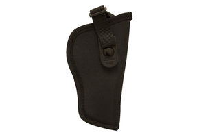 Birchwood Casey Double Action Revolver With 2" to 3" Barrel Nylon OWB Holster Size 00 Ambidextrous Matte Black
