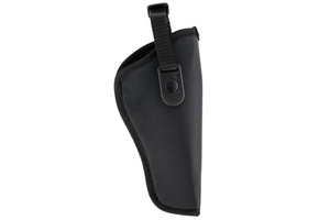 Birchwood Casey Full Size Semi Automatic 4.5" to 5.5" Barrel Nylon OWB Holster Size 04 Ambidextrous Matte Black