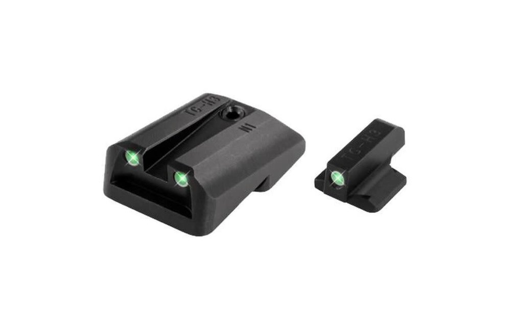 TRUGLO 1911 5" Government Novak LoMount .260/.450 Tritium Night Sights TG231N1