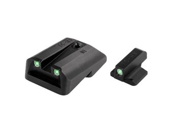 TRUGLO 1911 5" Government Novak LoMount .260/.450 Tritium Night Sights TG231N1