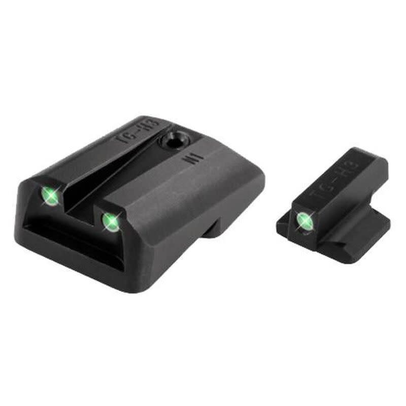 TRUGLO 1911 5" Government Novak LoMount .260/.450 Tritium Night Sights TG231N1
