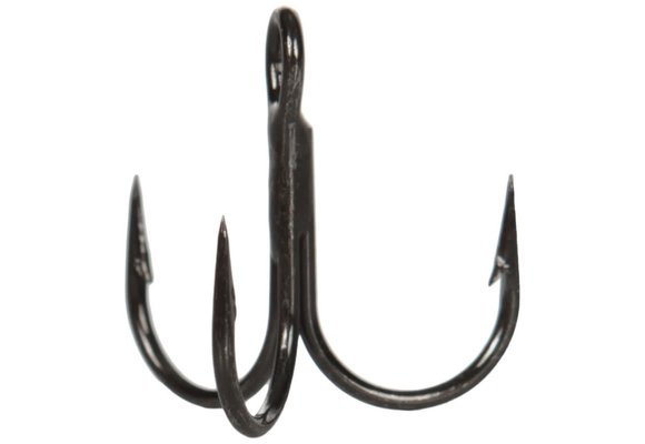 VMC Round Bend 1X Treble Hooks 7pk