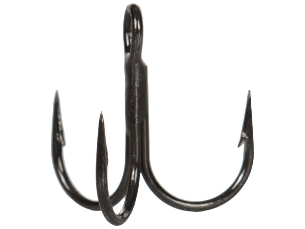 VMC Round Bend 1X Treble Hooks 7pk