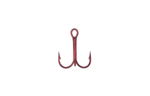 VMC Round Bend 1X Treble Hooks 7pk