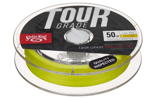 Strike King Tour Grade Braid Yellow Braided Line