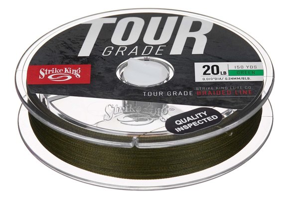 Strike King Tour Grade Braid Green Braided Line