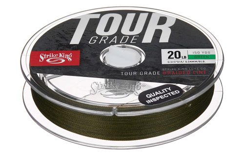 Strike King Tour Grade Braid Green Braided Line