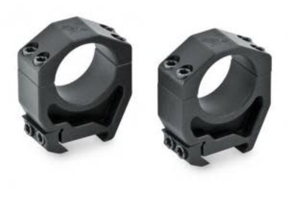 Vortex Precision Matched Rings, Set of 2 for 30mm, 1.45 Inch /36.8 mm, Black PMR-30-145 PMR30145