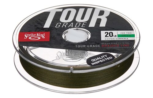 Strike King Tour Grade Braid Green Braided Line