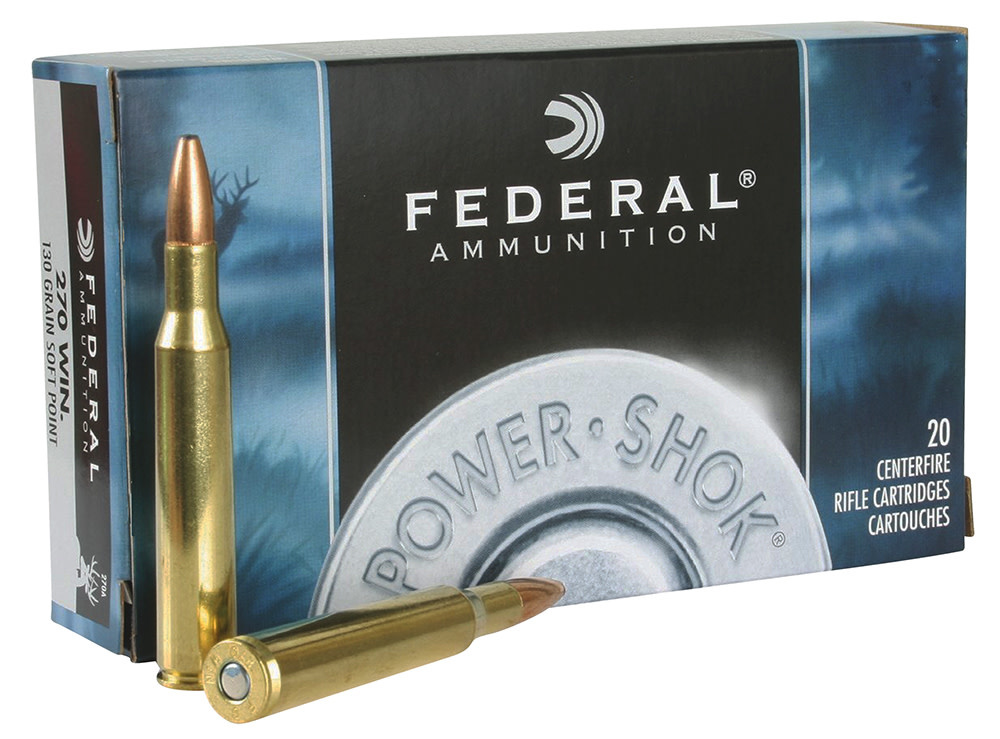 Federal PowerShok .270 Win 130GR SP