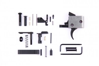 CMC Single Stage Match 3.5 lb Curved Trigger + Lower Parts Kit