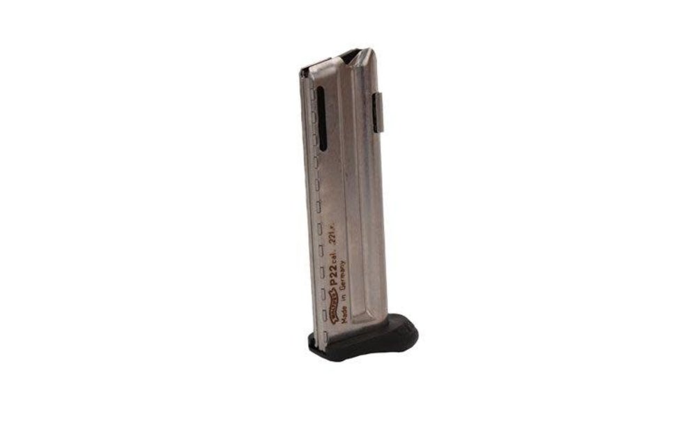 Walther P22 Magazine 22LR 10rd Q Style Frame Finger Rest 512604