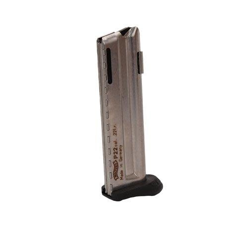 Walther P22 Magazine 22LR 10rd Q Style Frame Finger Rest 512604