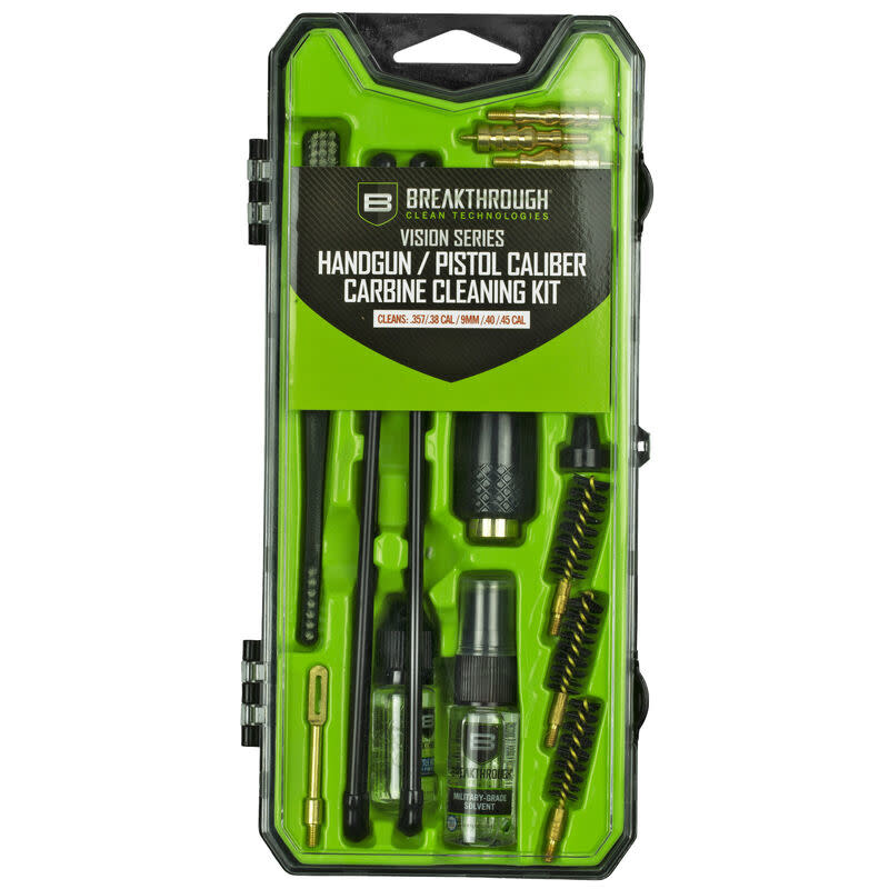 Breakthrough Clean Technologies Vision Series Handgun Cleaning Kit Multi-Caliber
