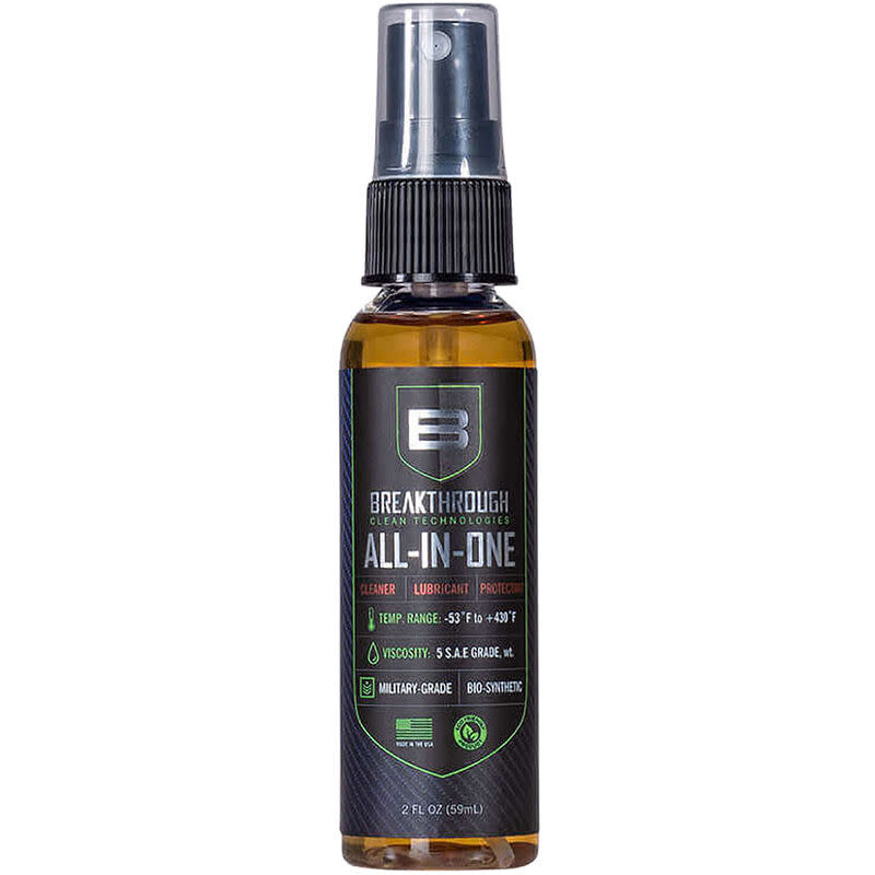 Breakthrough Clean All in One Cleaner Lubricant and Protectant 2 oz Spray Bottle
