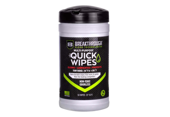 Breakthrough Clean All in One Cleaner Lubricant and Protectant Quick Wipes