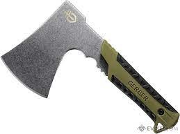Gerber Gear Pack Hatchet Flat Sage - Brushed Nickel 31-003482