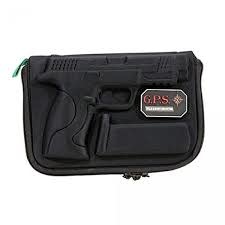 G-Outdoors Compression Molded Pistol Case for S&W M&P Shield - Black