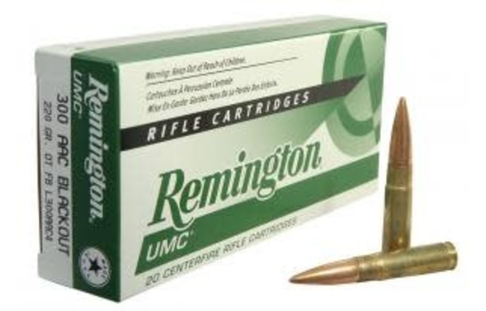 Remington UMC .300BLK 220GR OTFB 20Rds