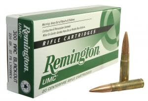 Remington UMC .300BLK 220GR OTFB 20Rds
