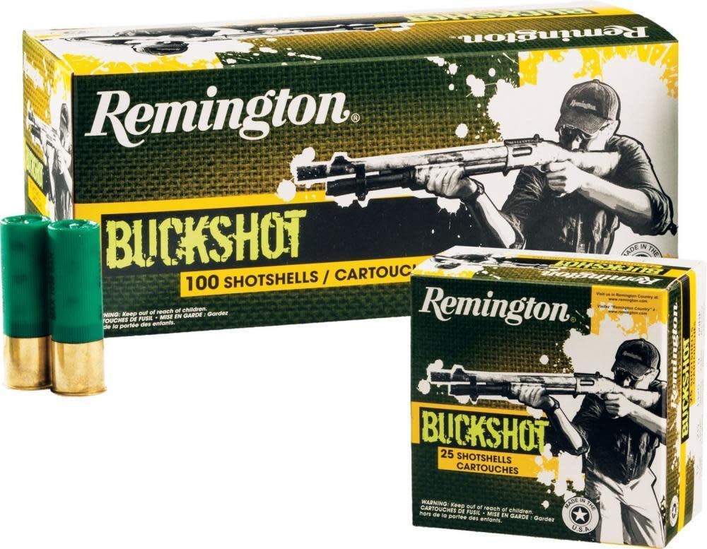 Remington Express Buckshot 100 Round box 2-3/4 00BK 9 Pellets