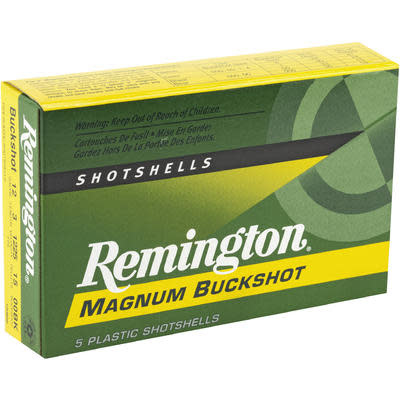 Remington Magnum Buckshot 3" 15 Pellet 00BK