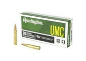 Remington UMC 223 55Gr FMJ 20rds