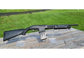 CHARLES DALY HONCHO XL, TACTICAL PUMP, MAG-FED, 12GA, BLACK - CF930.291