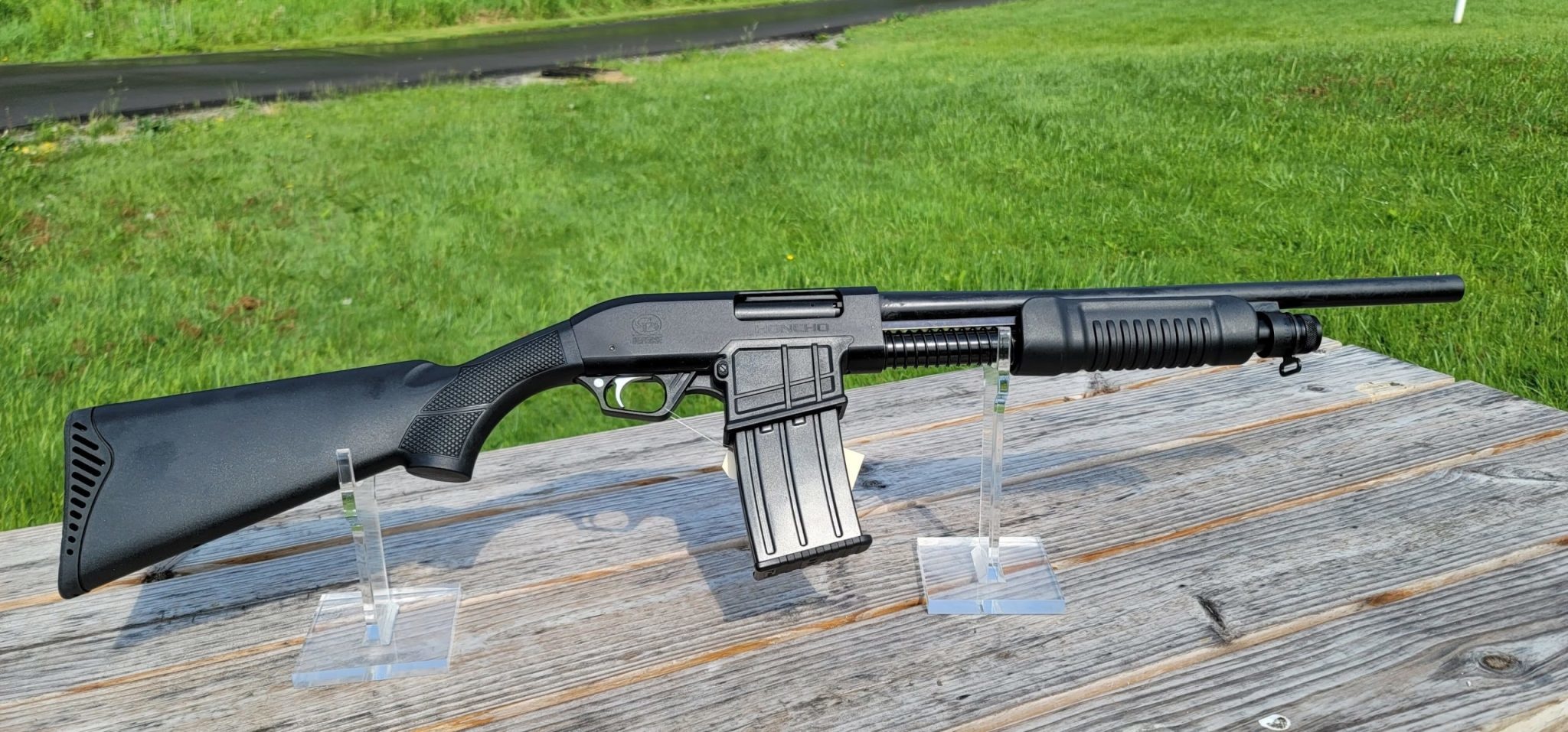 CHARLES DALY HONCHO XL, TACTICAL PUMP, MAG-FED, 12GA, BLACK - CF930.291