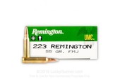 REMINGTON UMC .223REM 55GR MC 200-ROUND CASE