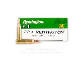 REMINGTON UMC .223REM 55GR MC 200-ROUND CASE