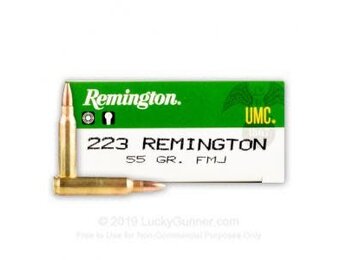 REMINGTON UMC .223REM 55GR MC 200-ROUND CASE