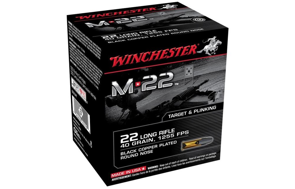 Winchester Rimfire Ammo S22LRT M22