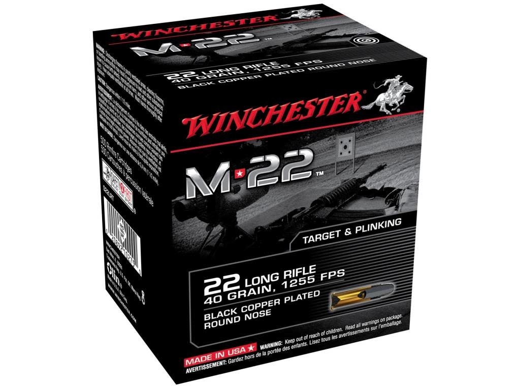 Winchester Rimfire Ammo S22LRT M22