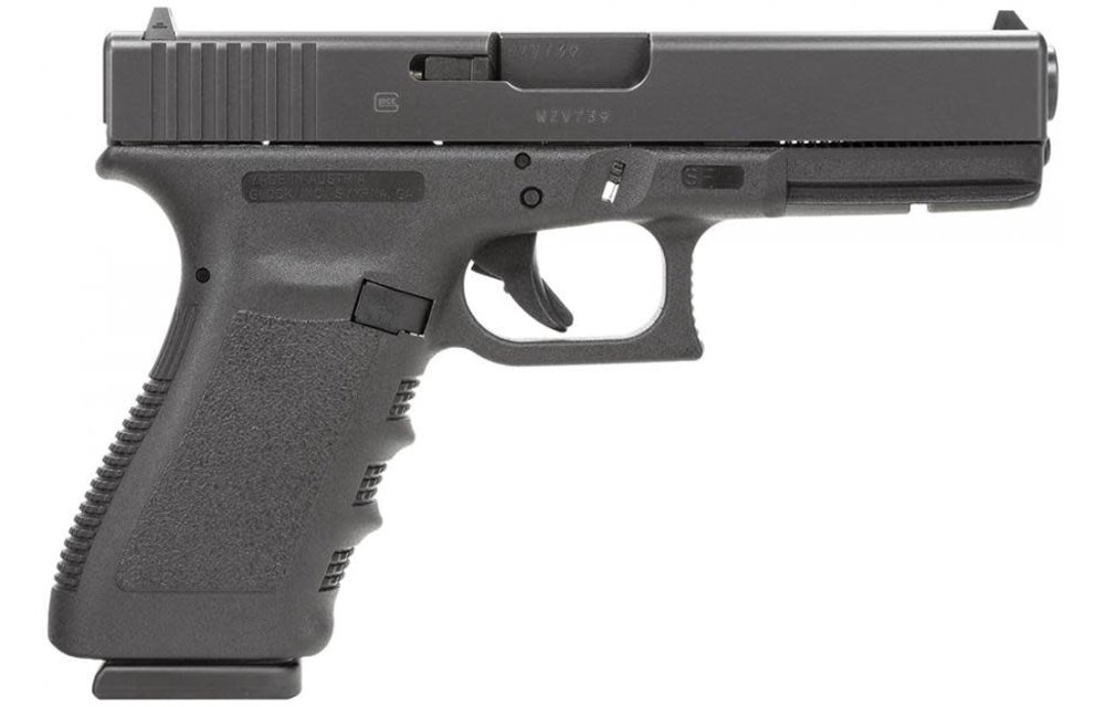 GLOCK 20 G20SF HGA 10MM 4.6\" FS 5# 3/15RD W/GLOCK RAIL STD RELEASE SHORT FRAME
