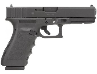 GLOCK 20 G20SF HGA 10MM 4.6\" FS 5# 3/15RD W/GLOCK RAIL STD RELEASE SHORT FRAME
