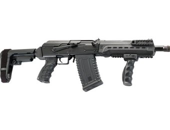 Kalashnikov USA KOMRAD KS-12 Komrad 12 Gauge 3" 12.50" 5+1 Black