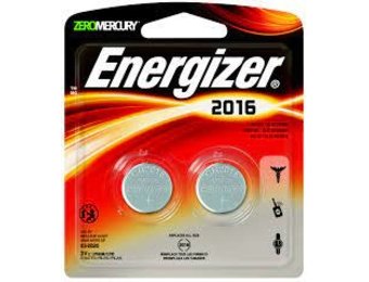 Energizer 2016BP-2 Battery Watch Lithium 2016 Cd2